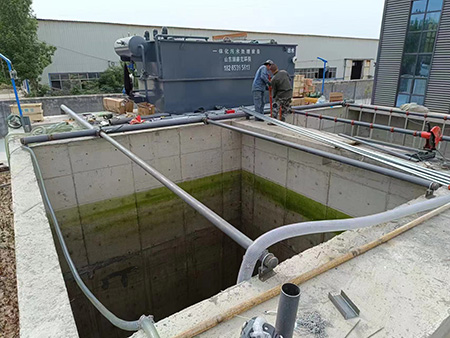 河南某食品廠(chǎng)200方每天污水處理項(xiàng)目